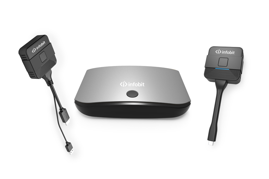 The latest stand-alone wireless presentation system, powered by EShare software.
     Up to 4 devices to be displayed on the screen at the same time.
